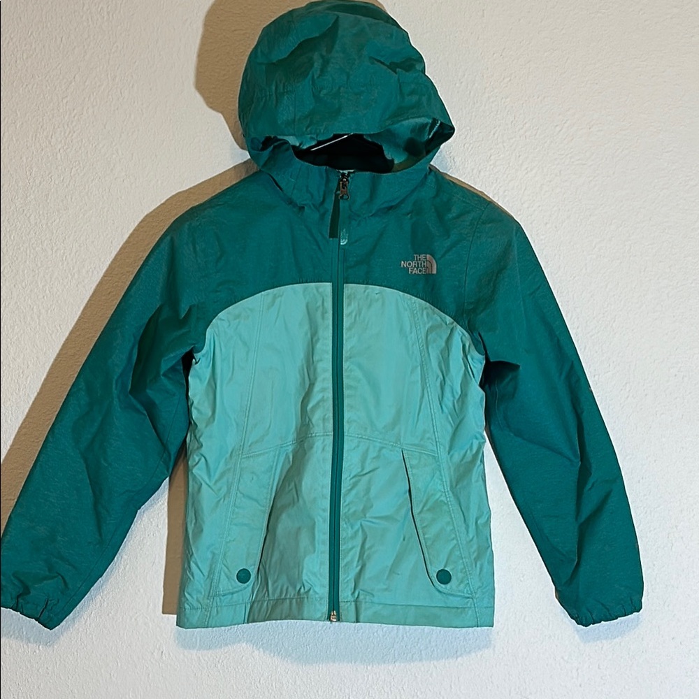The North Face Teal Hooded Jacket